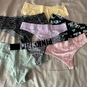 victoria’s secret pink underwear bundle